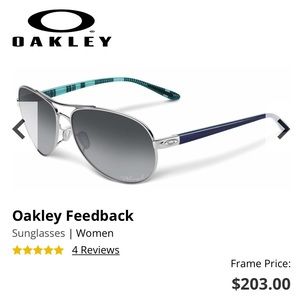 Oakley Feedback Women’s Polarized Sunglasses